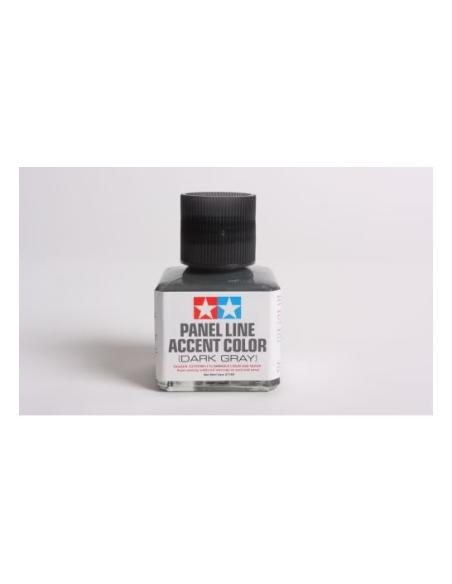 Panel Line Accent Color  Gris Oscuro  40ml  Tamiya