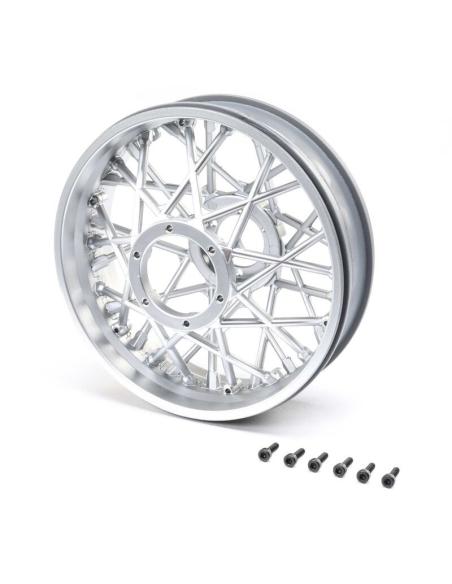 Rear Wheel Set  Satin Chrome  Promoto-MX