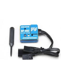 Gyro Yokomo V4 DP-302 Azul