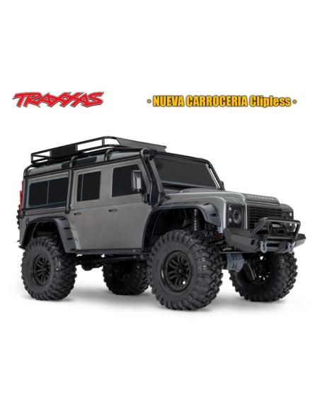 Traxxas Land Rover Defender Crawler Clipless Silve