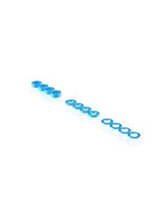 Separadores 3mm Set 0 5mm/1 0mm/2 0mm  12pcs  Azul