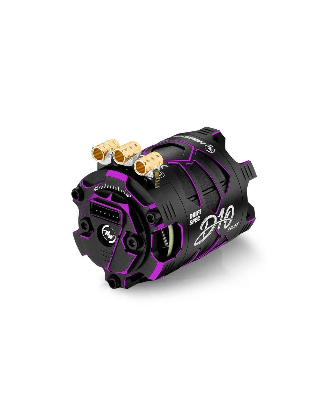 Xerum D10 Brushless Drift Motor 10.5T Lila