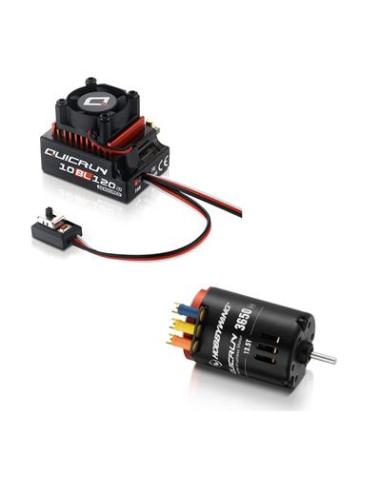 Combo Hobbywing Quicrun 10BL120 G2 Sensor 3650SD 13.5T