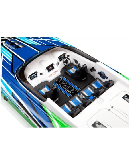 Lancha DCB M41 Catamaran Traxxas Race Boat TQi TSM