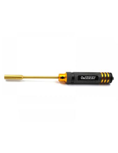 Aluminum Nut Driver 5 0 Black/Gold Yeah Racing