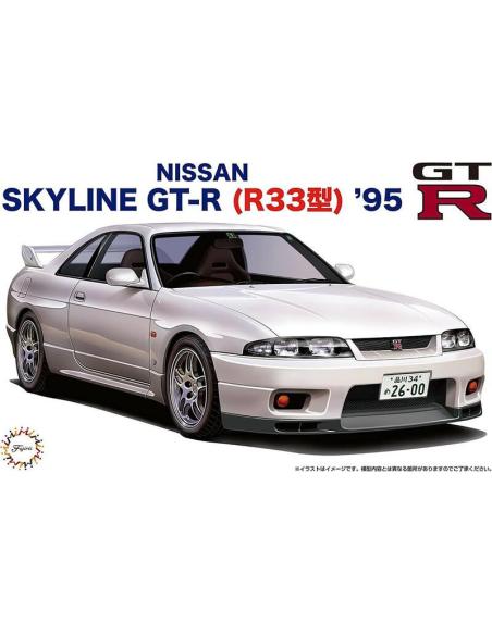 Nissan Skyline GT-R R33 '95 1/24 Fujimi