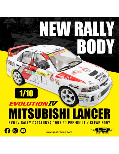 Mitubishi Lancer 1/10 EVO IV Rally Catalunya 1997