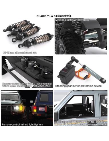 Crawler Absima CR4.4 PATROL RTR 1/10 Crema