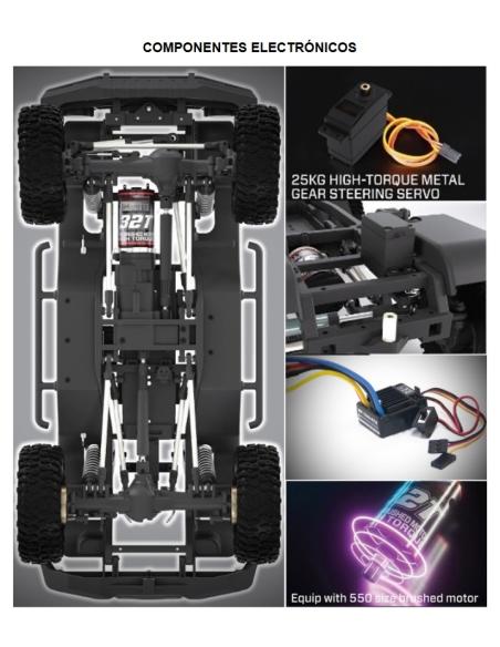 Crawler Absima CR4.4 PATROL RTR Azul Oscuro