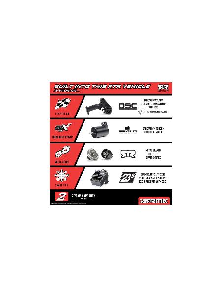 TYPHON 1/14 GROM 223S DSC 4X4 Brushless Buggy SILVER