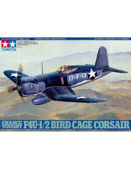 Chance Vought F4U-1/2 Bird Cage Corsair 1/48 Tamiy