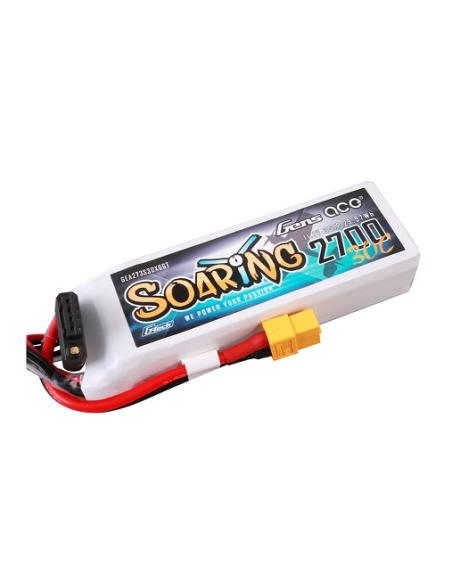 Batería LiPo Soaring 2700mAh 11.1V 30C 3S Gensace