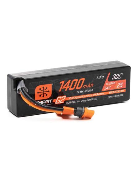Batería LiPo 7 4V 1400mAh 2S 30C Smart G2 IC2