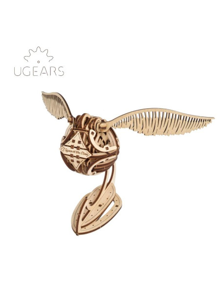 Snitch Dorado model kit UGEARS