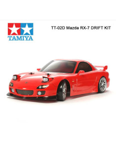 TT-02D Mazda RX-7  FD3S  Drift Spec 1/10 Tamiya