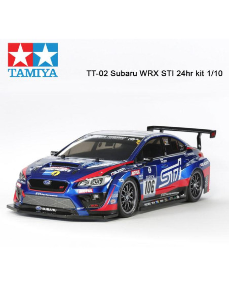 TT-02 Subaru WRX STI 24hr kit 1/10 Tamiya