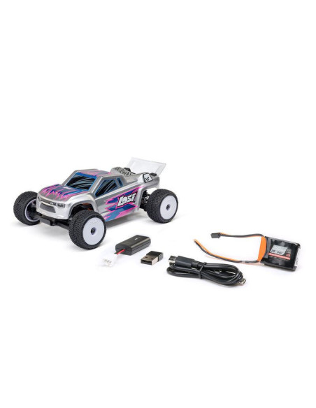 LOSI 1/28 Micro-T 2WD Stadium Truck RTR Gris