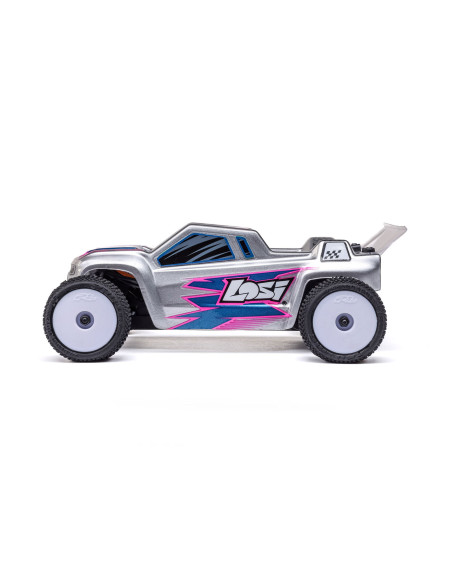 LOSI 1/28 Micro-T 2WD Stadium Truck RTR Gris