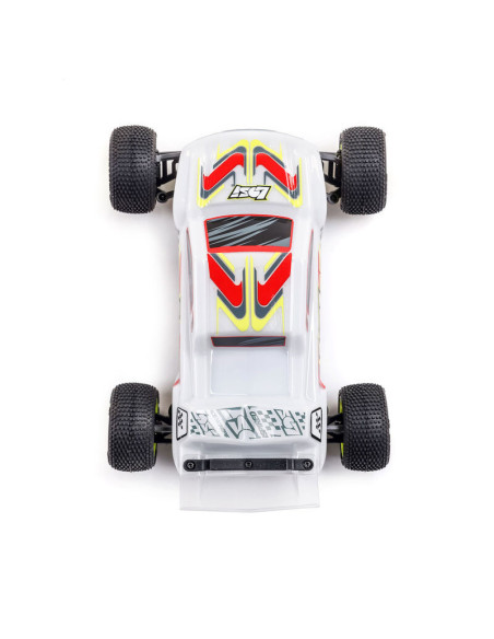 LOSI 1/28 Micro-T 2WD Stadium Truck RTR Blanco