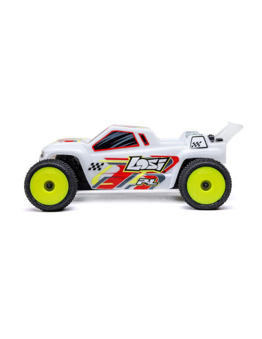 LOSI 1/28 Micro-T 2WD Stadium Truck RTR Blanco