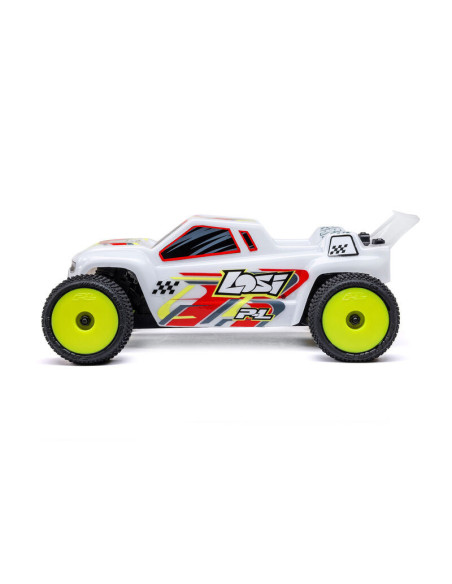LOSI 1/28 Micro-T 2WD Stadium Truck RTR Blanco