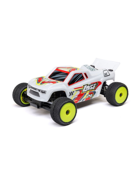 LOSI 1/28 Micro-T 2WD Stadium Truck RTR Blanco