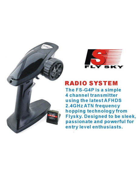 HSP GT PRO 1/10 2.4 GHz Brushless On-road Gris