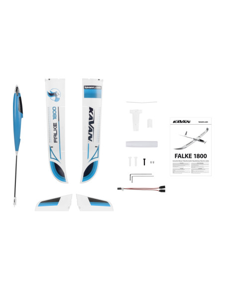 Falke 1800mm ARF AZUL KAVAN