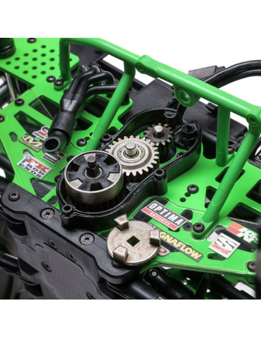Grave Digger 4X4 Solid Axle Brushless Monster...