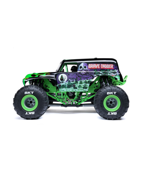 Grave Digger 4X4 Solid Axle Brushless Monster Truck LOSI