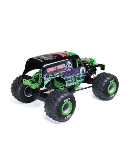 Grave Digger 4X4 Solid Axle Brushless Monster Truck LOSI