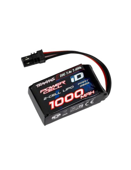 TRX2822 Power Cell LiPo 1000mAh 7 4V 2S 20C