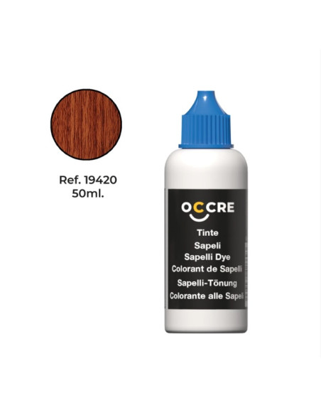 Tinte color Sapeli OCCRE (50ml)