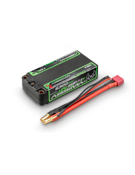 Bateria Lipo LCG Shorty 5300mAh 140C 2S1P HC 5mm