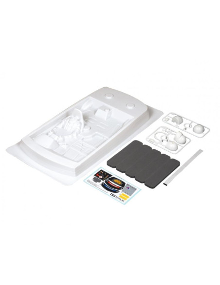 Tamiya Cockpit set 1/10 con volante a la Derecha