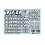 Pegatinas Tamiya TRF Sticker-Set C