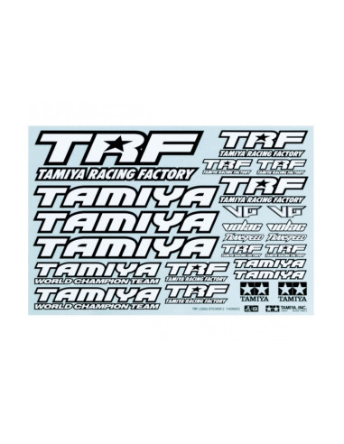 Pegatinas Tamiya TRF Sticker-Set C