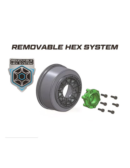 Neumáticos Louise RC HUMMER 1/10 Short Course HEX Intercambiable (1 pareja)