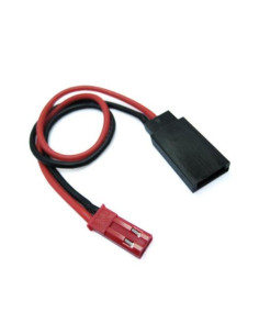 Adaptador BEC Macho a futaba Hembra  10cm 