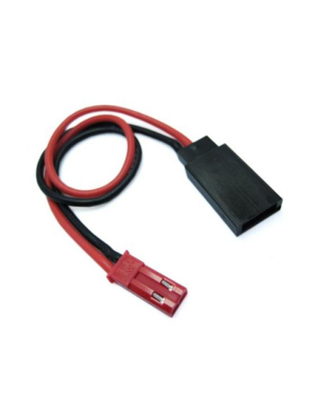 Adaptador BEC Macho a futaba Hembra  10cm 