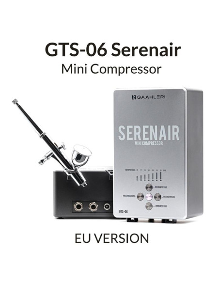 Aerógrafo con compresor Gaahleri   GTS-06