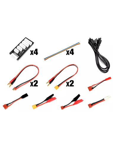 Cargador Digital RC Plus Cube 100 Quad AC/DC 4x...