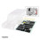 TRX8050 Carroceria Defender TRX4 Clipless  clear 