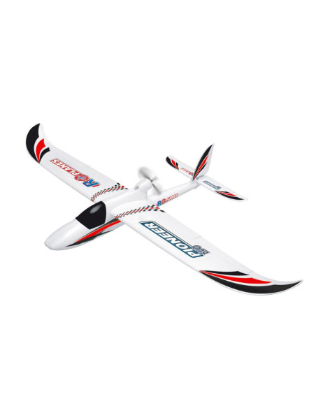 R-Planes Pioneer-II 1400mm de envergadura PNP Rojo