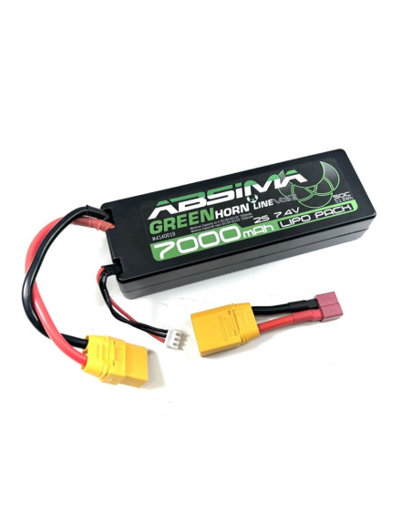 LiPo Absima 7 4V 50C 7000 Hardcase  XT90/T-Plug 
