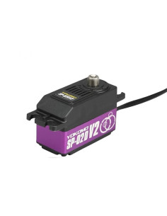 Servo Yokomo SP-02D Perfil Bajo Programable Lila