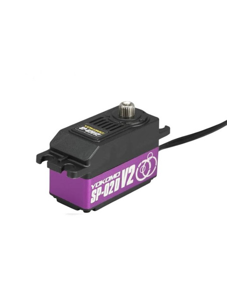 Servo Yokomo SP-02D Perfil Bajo Programable Lila