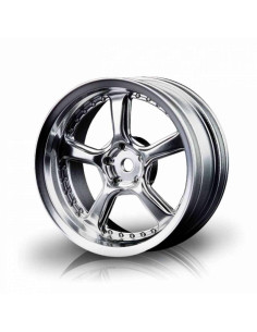 Llantas MST Drift Offset  5 Kairo Flat Silver  4u