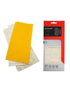 Set de Lijas grano grueso Madera 6uds