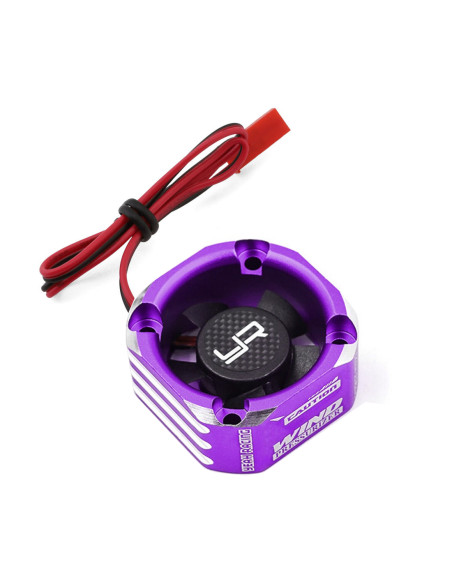 Aluminum Case 30mm Booster Cooling Fan Purple